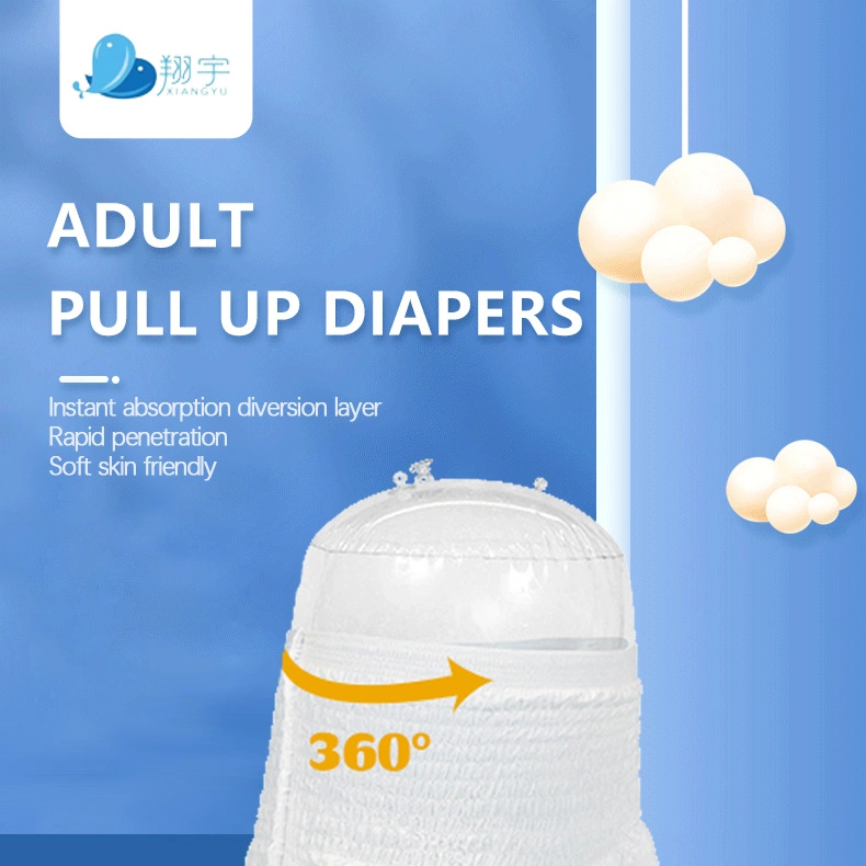 OEM Xxx Wholesale Adult Pull up Diaper Adult Diaper Pants for Incontinence Care