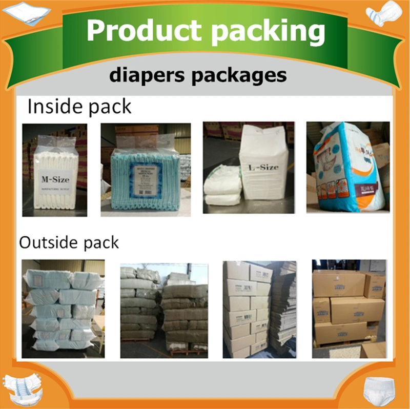 OEM Custom Wholesale Disposable Incontinence Products Absorbent Adult Women Menstual Underwear/Panty/Lady Pants/Diapers Pull up for Adults/Elderly/Old Women/Men