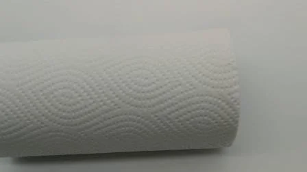 Serviette en papier de cuisine jetable absorbante de haute qualité en gros d'ODM d'OEM