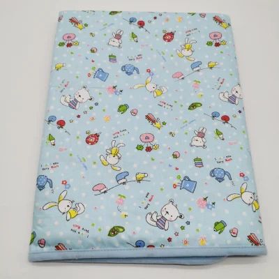 Sous-tapis imperméable réutilisable lavable pour bébé de qualité supérieure fabriqué en Chine