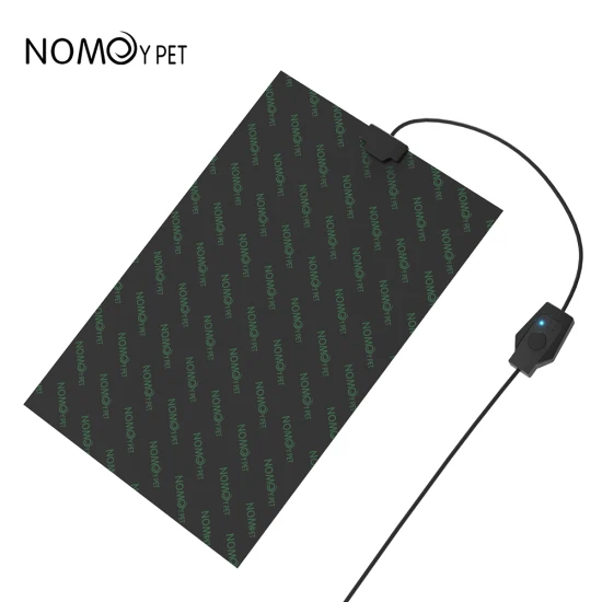 Nomoy Pet 2022 Ventes directes d'usine en gros Réglage 220V-240V de haute qualité Nouveau Coussin chauffant noir pour Reptile Nr-05